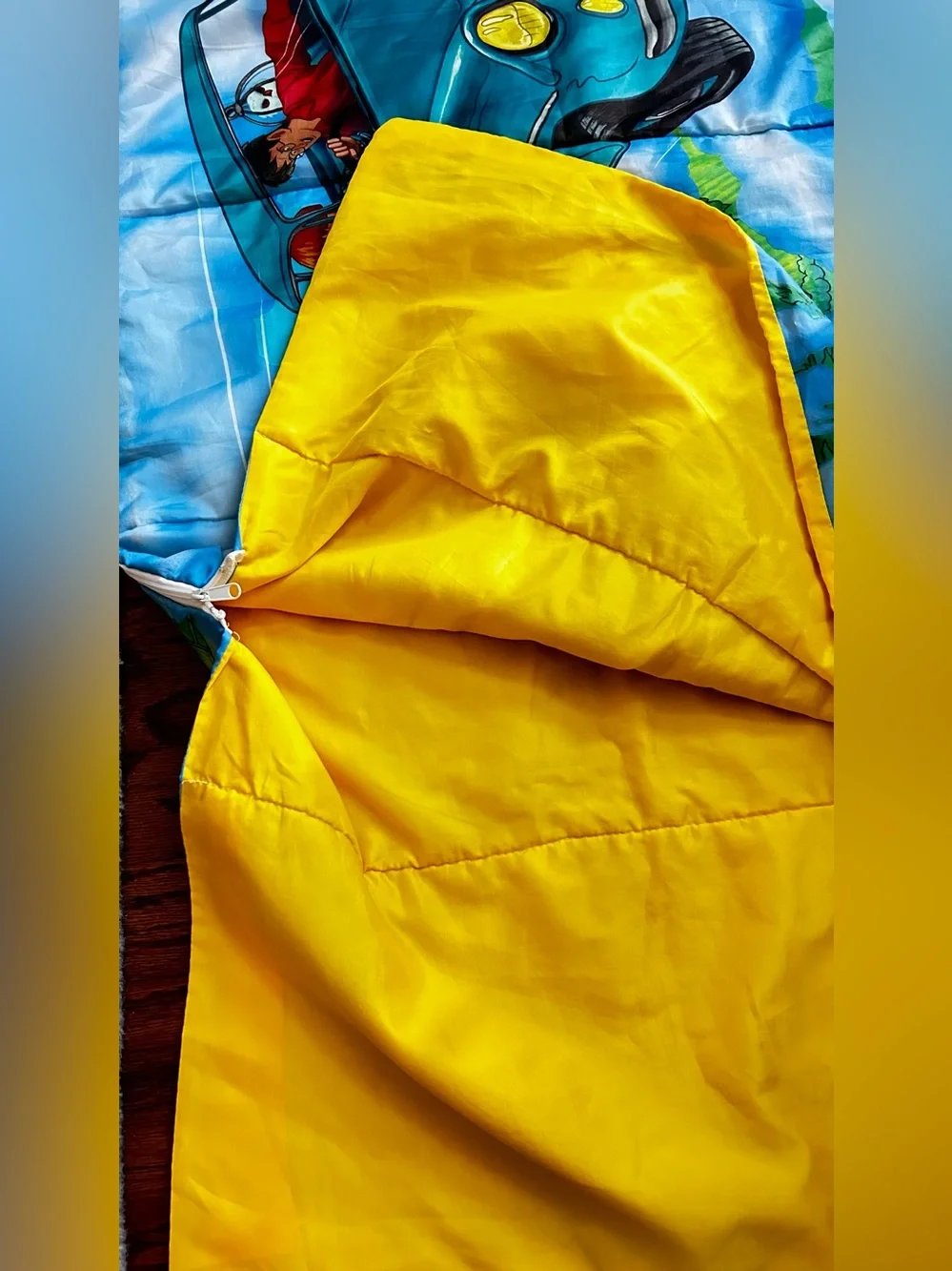 Harry Potter & Ron Weasley Flying Car Sleeping Bag for kids